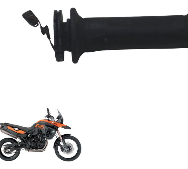 Manopla Direita Acelerador C/aquecedor Bmw F 800 09-12 Origi Preto