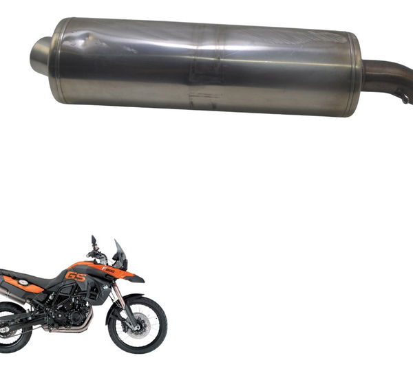 Ponteira Escape C/detalhes Bmw F 800 Gs 09-12 Original