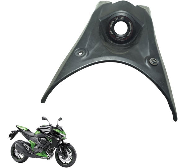 Acabamento Chave Ignição Kawasaki Z 800 13-17 Original