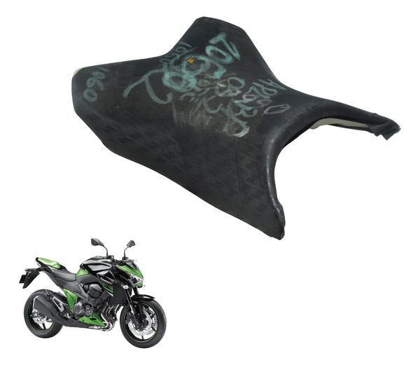 Banco C/ Avaria Kawasaki Z 800 13-17 Original Preto