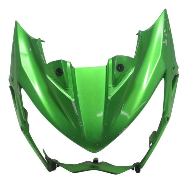 Carenagem Frontal Farol C/ Avaria Kawasaki Z 800 13-17 Orig Verde