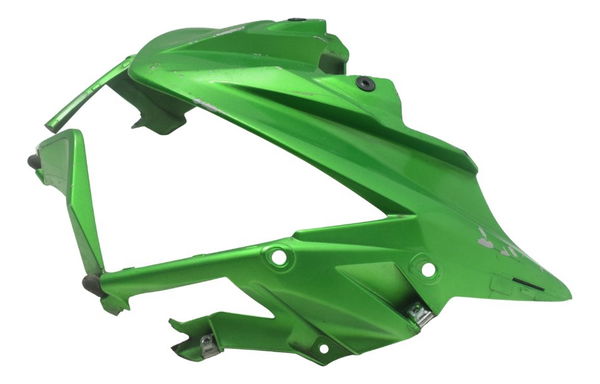 Carenagem Frontal Farol C/ Avaria Kawasaki Z 800 13-17 Orig Verde