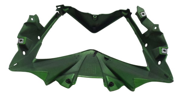 Carenagem Frontal Farol C/ Avaria Kawasaki Z 800 13-17 Orig Verde