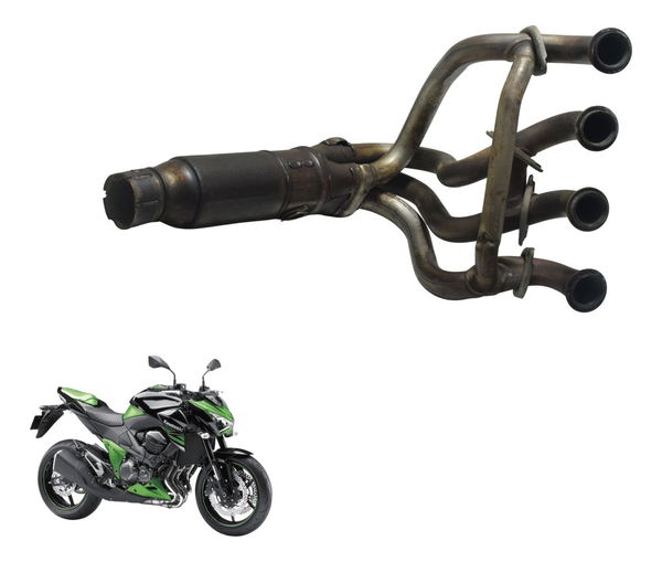 Curva Escape C/ Avaria Kawasaki Z 800 13-17 Original