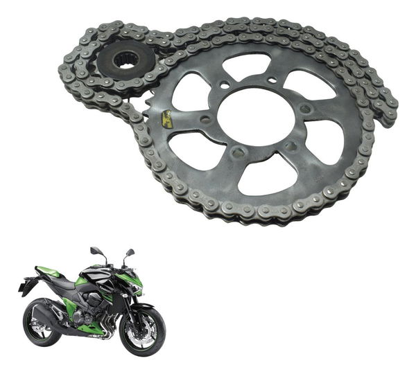 Kit Relação Durag Kawasaki Z 800 13-17 Cinza