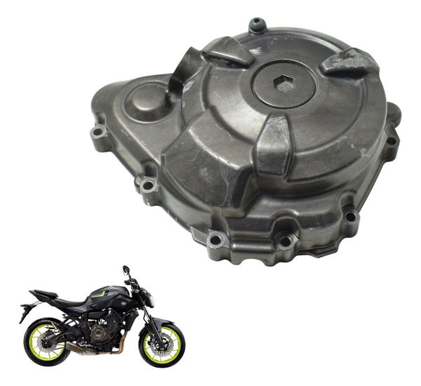 Tampa Motor Estator Yamaha Mt 07 15-18 Original Cinza-escuro