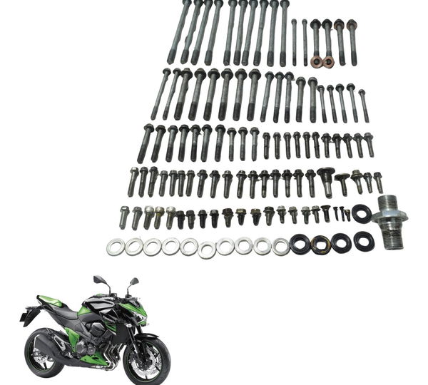 Kit Parafuso Motor Kawasaki Z 800 13-17 Original