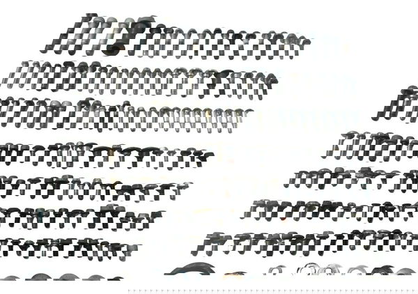 Kit Parafuso Diversos Kawasaki Z 800 13-17 Original