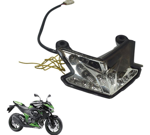 Lanterna Traseira C/ Avaria Kawasaki Z 800 13-17 Original Ambos Lados