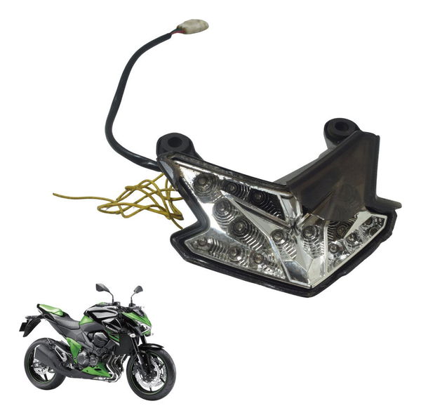 Lanterna Traseira C/ Avaria Kawasaki Z 800 13-17 Original Ambos Lados