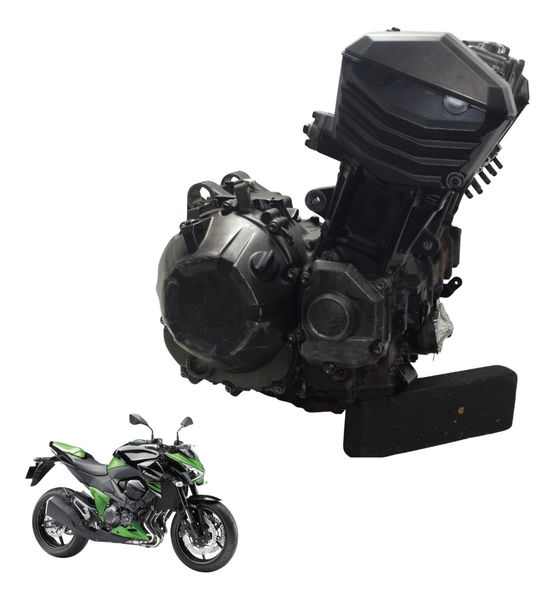 Motor Complet Nfe Baixa Base Troca Kawasaki Z 800 13-17 Orig