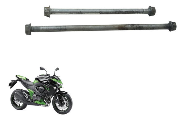 Par Parafuso Fixação Motor Kawasaki Z 800 13-17 Original