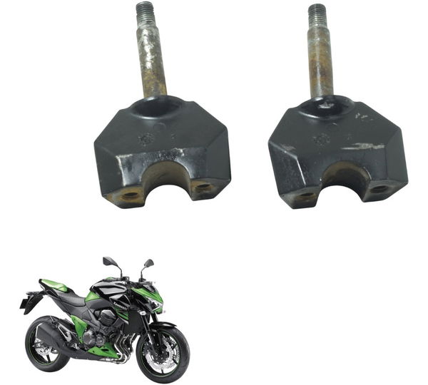 Par Riser Guidão Inferior Kawasaki Z 800 13-17 Original