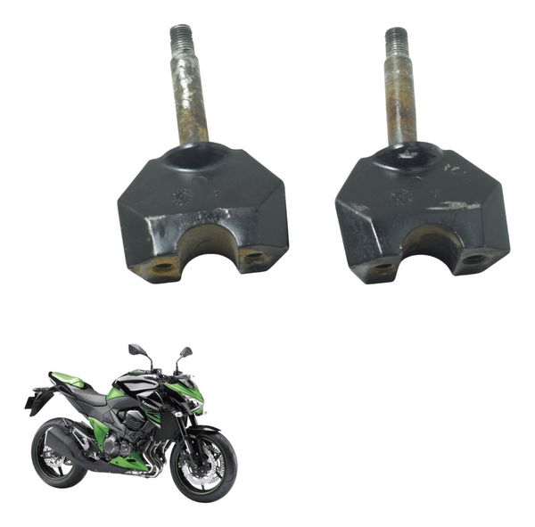Par Riser Guidão Inferior Kawasaki Z 800 13-17 Original