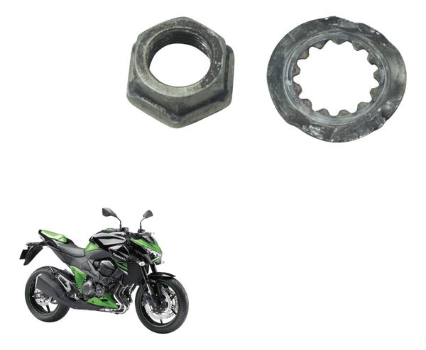 Porca Trava Pinhão Kawasaki Z 800 13-17 Original