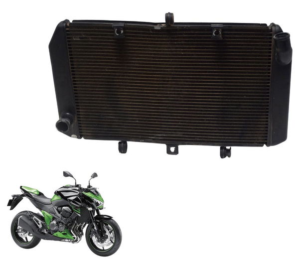 Radiador C/ Detalhes Kawasaki Z 800 13-17 Original