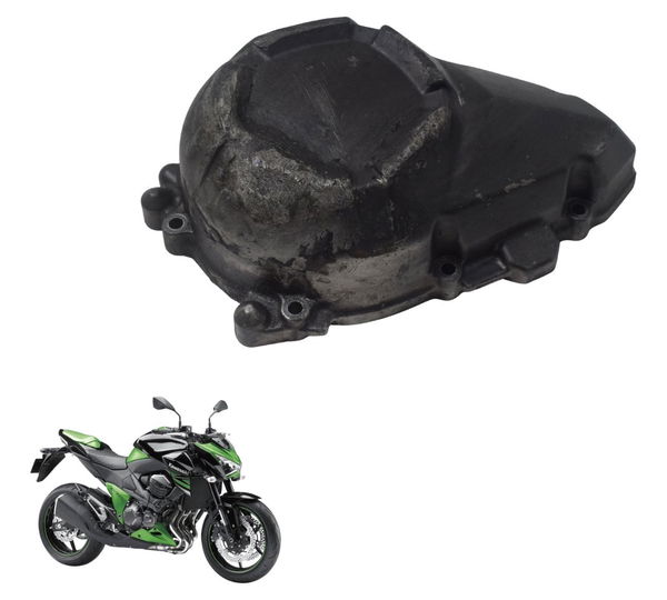 Tampa Motor Estator C/ Avaria Kawasaki Z 800 13-17 Original Preto