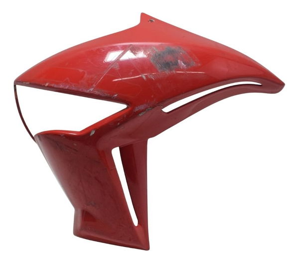 Carenagem Lateral Esquerda C/avaria Kawasaki Er 6n 10-12 Org Vermelho