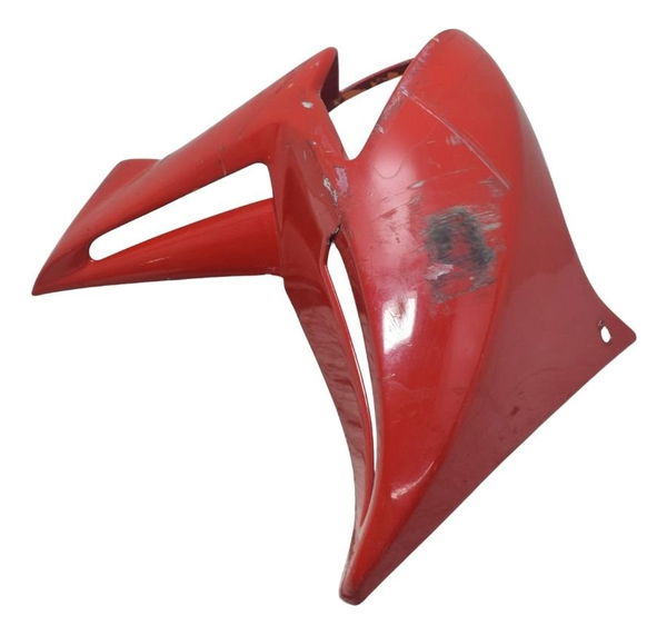 Carenagem Lateral Esquerda C/avaria Kawasaki Er 6n 10-12 Org Vermelho