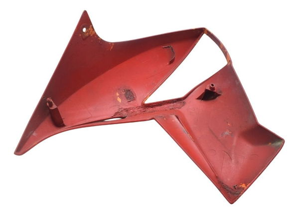 Carenagem Lateral Esquerda C/avaria Kawasaki Er 6n 10-12 Org Vermelho
