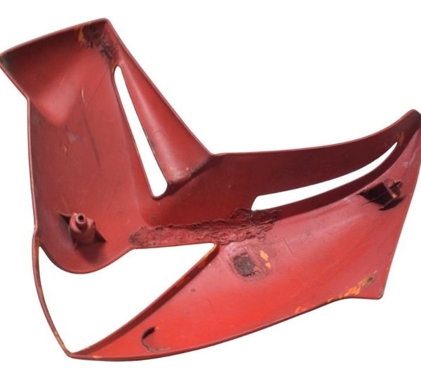 Carenagem Lateral Esquerda C/avaria Kawasaki Er 6n 10-12 Org Vermelho