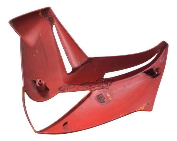 Carenagem Lateral Esquerda C/avaria Kawasaki Er 6n 10-12 Org Vermelho
