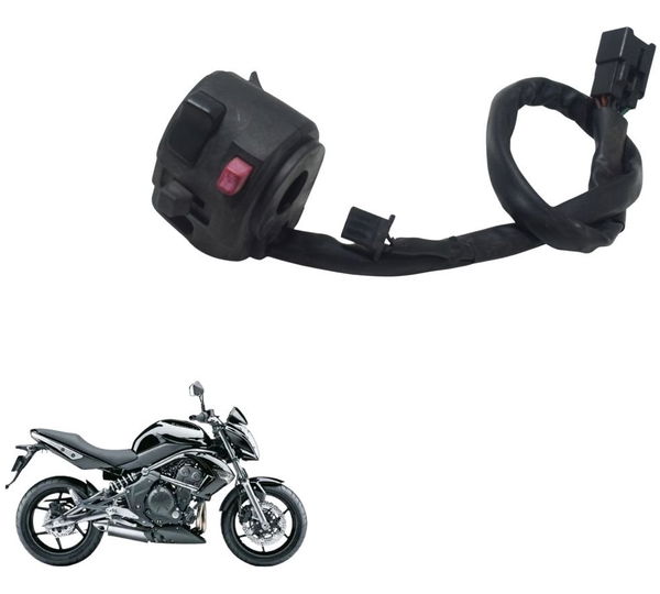 Chave Punho Luz C/ Detalhes Kawasaki Er 6n 10-12 Original