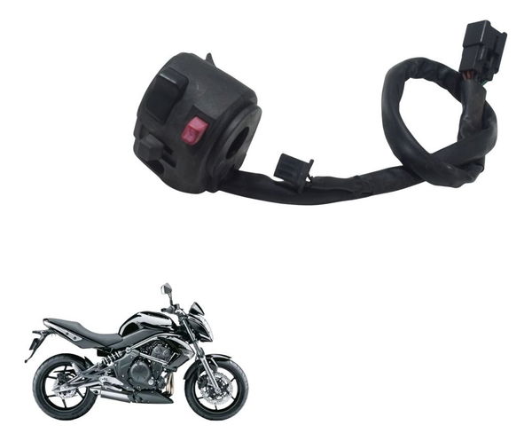 Chave Punho Luz C/ Detalhes Kawasaki Er 6n 10-12 Original