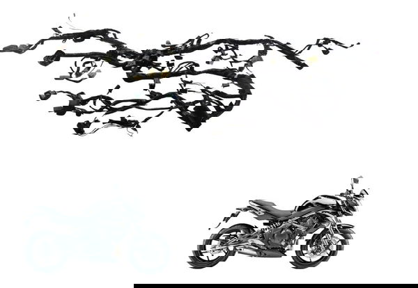 Chicote Principal C/ Avaria Kawasaki Er 6n 10-12 Original