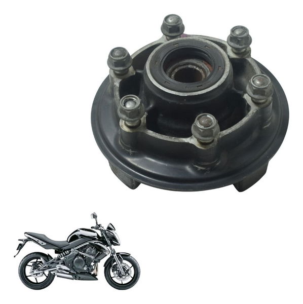 Cubo Coroa Kawasaki Er 6n 10-12 Original