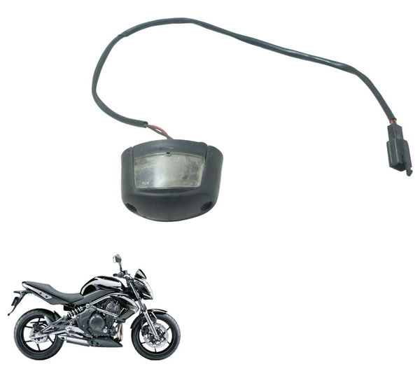 Luz Placa Kawasaki Er 6n 10-12 Original