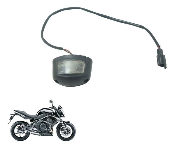 Luz Placa Kawasaki Er 6n 10-12 Original
