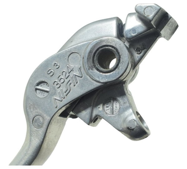 Manete Freio C/ Avaria Kawasaki Er 6n 10-12 Original Prateado