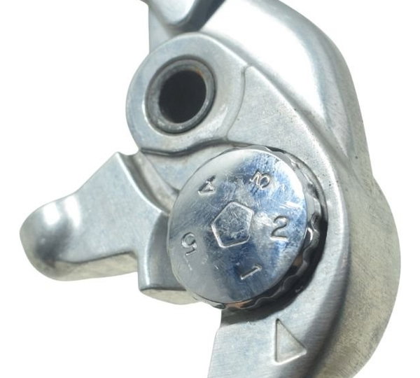 Manete Freio C/ Avaria Kawasaki Er 6n 10-12 Original Prateado