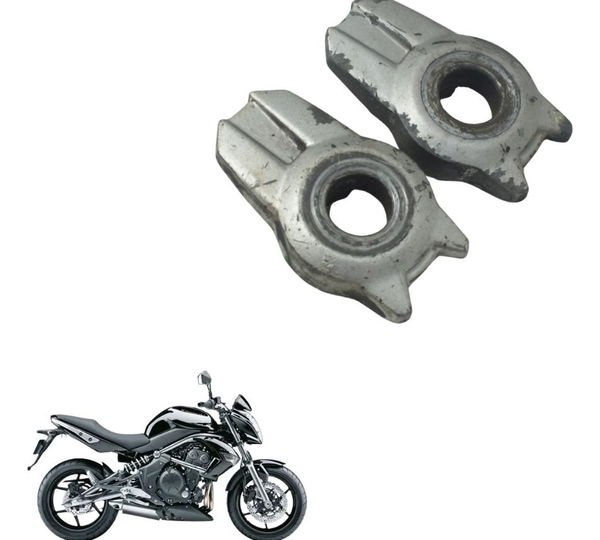 Par Acabamento Esticador Corrente Kawasaki Er 6n 10-12 Orig