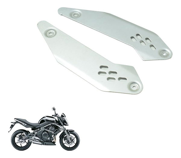 Par Protetor Pedaleira Kawasaki Er 6n 10-12 Original
