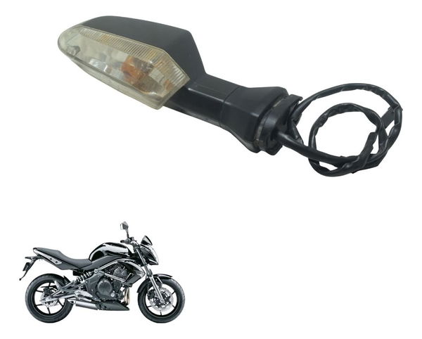 Pisca Traseiro Esquerdo C/ Avaria Kawasaki Er 6n 10-12 Orig Esquerdo