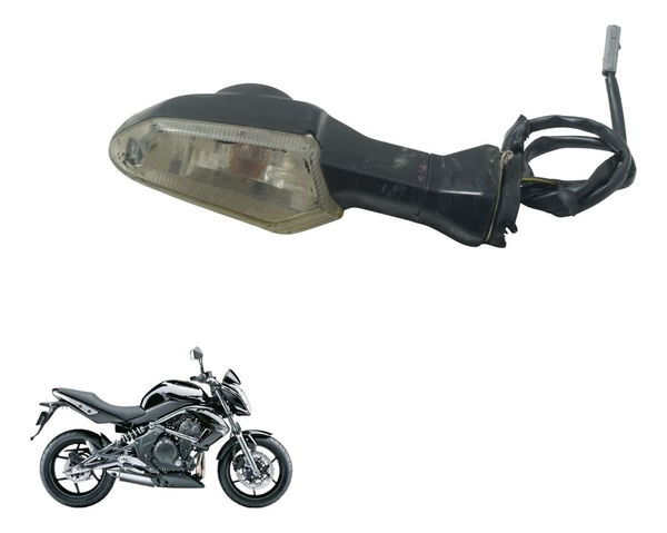 Pisca Traseiro Direito C/ Avaria Kawasaki Er 6n 10-12 Orig Direito