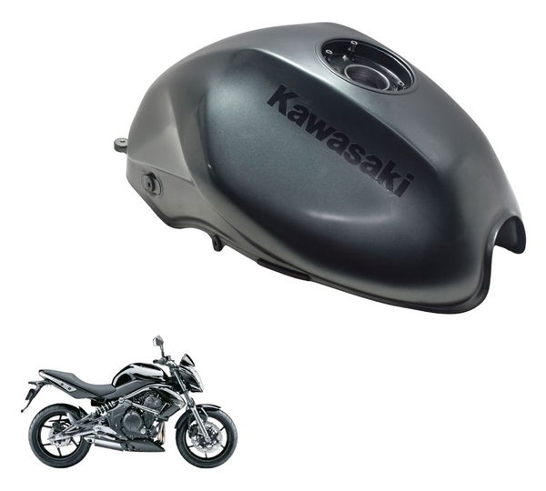 Tanque C/ Detalhes Kawasaki Er 6n 10-12 Original