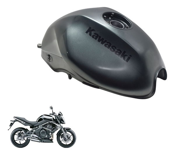 Tanque C/ Detalhes Kawasaki Er 6n 10-12 Original