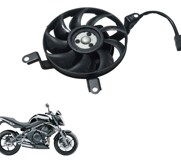 Ventoinha Radiador Kawasaki Er 6n 10-12 Original