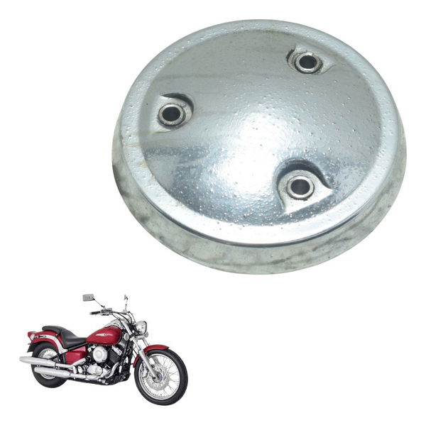 Acabamento Tampa Filtro Óleo Yamaha Drag Star Xvs 650 96-08