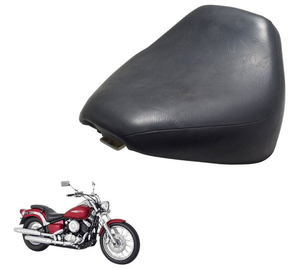 Banco Dianteiro Yamaha Drag Star Xvs 650 96-08 Original Preto