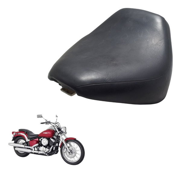 Banco Dianteiro Yamaha Drag Star Xvs 650 96-08 Original Preto