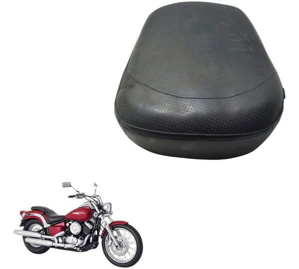 Banco Traseiro C/avaria Yamaha Drag Star Xvs 650 96-08 Preto