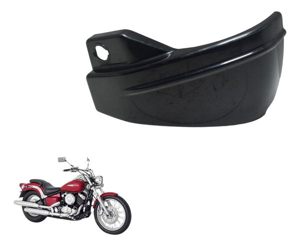 Carenagem Lateral Esq Yamaha Drag Star Xvs 650 96-08 Origina Preto