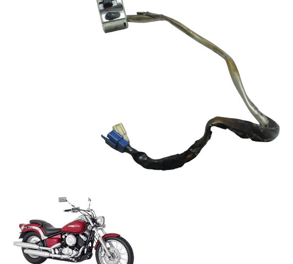 Chave Punho Luz C/avaria Yamaha Drag Star Xvs 650 96-08 Orig