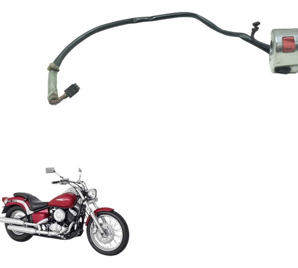 Chave Punho Partida Yamaha Drag Star Xvs 650 96-08 Original