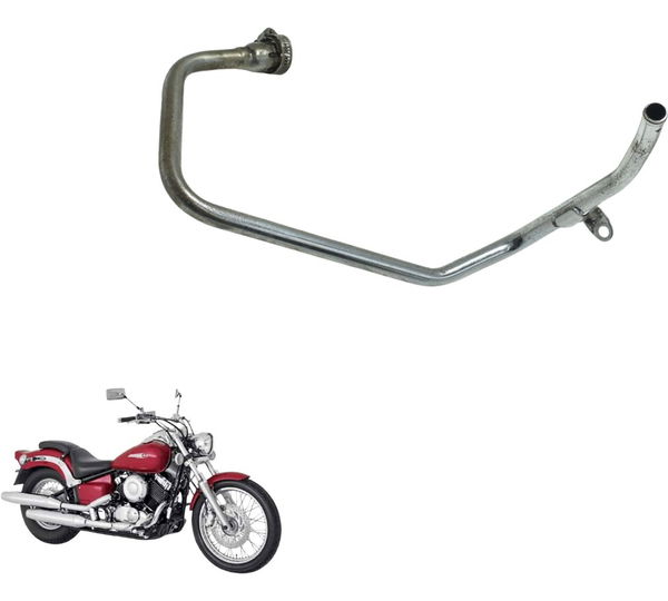 Cano Conexão Óleo Yamaha Drag Star Xvs 650 96-08 Original