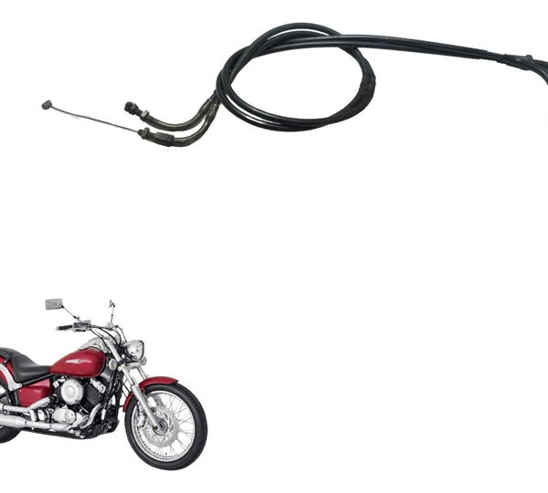 Cabo A E B Acelerador C/detal Yamaha Drag Star Xvs 650 96-08